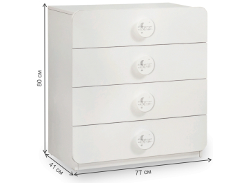 Комод детский Baby Cotton