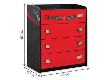 Комод детский Champion Racer