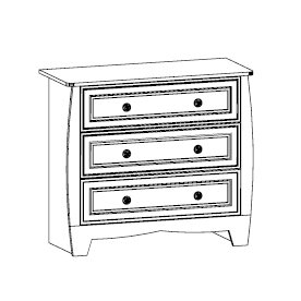 Комод Парус Капитан 517