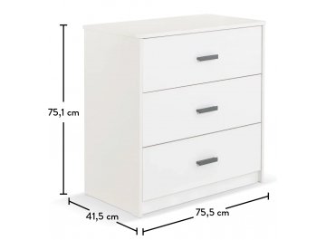 Комод детский White