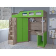 дуб сонома / салатовый