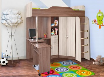 Кровать-чердак Бриз 1