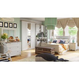 Полутораспальная кровать Ривьера СМ 241.13.21