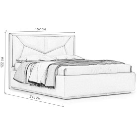 Полутораспальная кровать Alatri