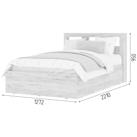 Полутораспальная кровать Канио