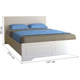 Полутораспальная кровать Кантри