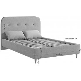 Полутораспальная кровать Лео