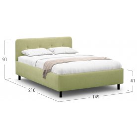 Полутораспальная кровать Moon Family 1232