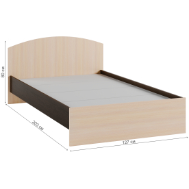 Полутораспальная кровать Ненси-1