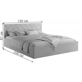 Полутораспальная кровать Техас