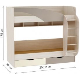 Двухъярусная кровать Роман