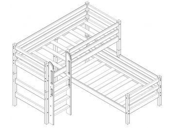 Двухъярусная кровать Соня