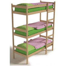 Трехъярусная кровать Линда 80х190