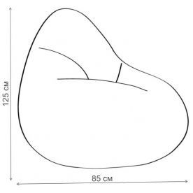 Пуф-мешок Ясмин XL