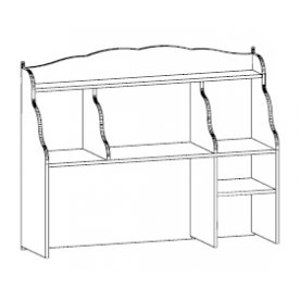 Надставка для стола Парус Капитан 523