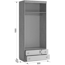 Шкаф Форсаж MKF-01.1623