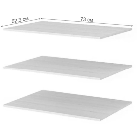 Комплект полок Ш3Д