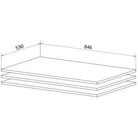 Комплект полок Кения 5003.М1