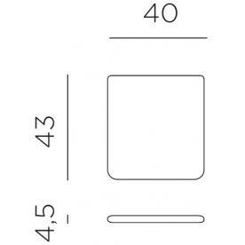 Подушка для кресла Doga авокадо