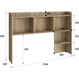 Надстройка для стола П-102