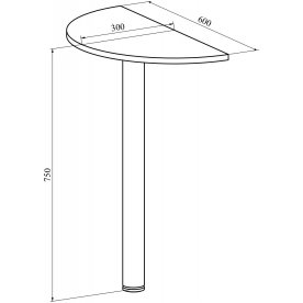 Приставка для письменного стола ОФ-15