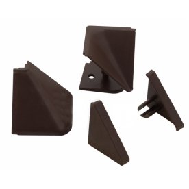 Комплект заглушек для прямого плинтуса