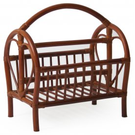 Подставка для журналов SC коньяк