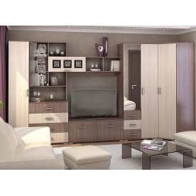 Модульная гостиная Рошель-5 комплектация 1