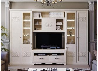 Модульная гостиная Саванна комплектация 2