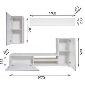 Готовая гостиная Прага-6