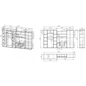 Готовая гостиная Мебелайн-18
