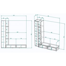 Готовая гостиная МегаKraft 1