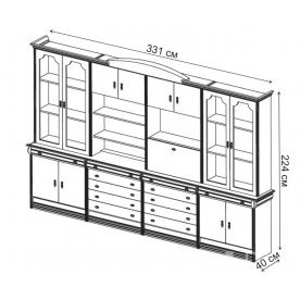 Готовая гостиная Вена 11