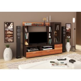 Мини-стенка Чили венге / слива валлис