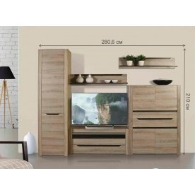 Модульная гостиная Афина комплектация 2