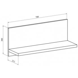 Модульная гостиная Анастасия комплектация 2