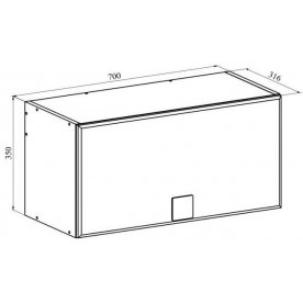 Модульная гостиная Анастасия комплектация 2