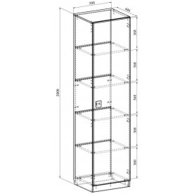 Модульная гостиная Анастасия комплектация 4