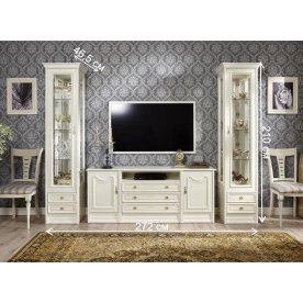 Модульная гостиная Андалусия комплектация 1