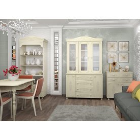 Модульная гостиная Ассоль комплектация 2 плюс