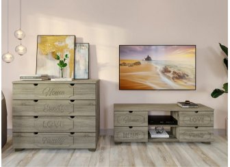 Модульная гостиная Дримстар ДС-009 комплектация 1