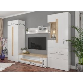 Модульная гостиная Куба комплектация 4