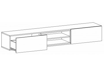 Модульная гостиная Лонгфорд комплектация 1