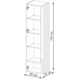 Модульная гостиная Лоренсо комплектация 6