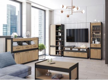 Модульная гостиная Стенли комплектация 4