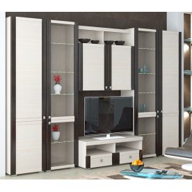 Стенка для гостиной Фиджи (комплектация 24) дуб белфорт