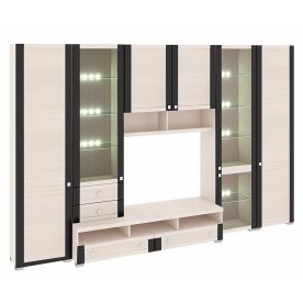 Стенка для гостиной Фиджи (комплектация 26) дуб белфорт