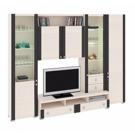 Стенка для гостиной Фиджи (комплектация 33) дуб белфорт