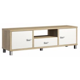 Тумба Домино ВК-04-04 дуб сонома / белый полуглянец