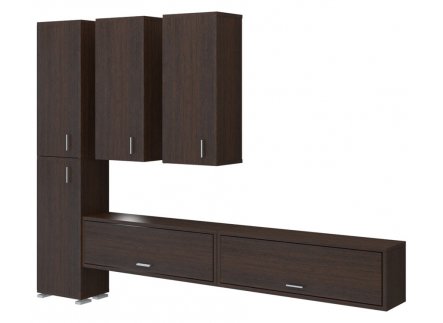 Стенка Лофт 6 В Домино венге